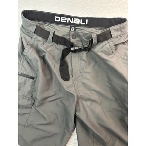 Denali Cargo Shorts Mens 36 Flex Stretch Hybrid Hiking Shorts Khaki